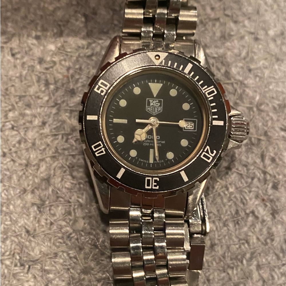Vintage TAG HEUER 1000 980.008 Submarine 980.006 980.013 Diver Type Watch